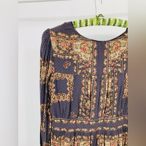 Free people | Bridgette Bohemian mini Dress | size Large - Picture 10 of 10